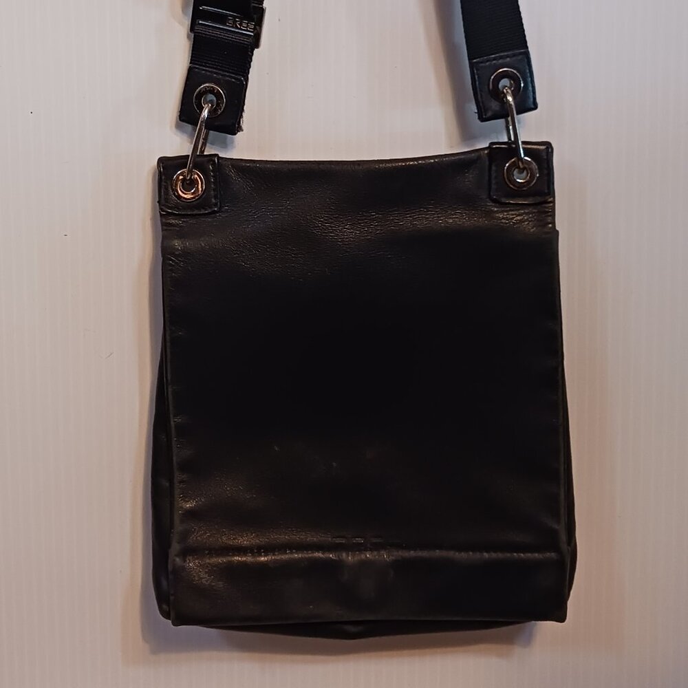 BREE Black Leather Cross-body